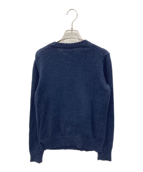 POLO RALPH LAUREN（ポロ・ラルフローレン）POLO RALPH LAUREN (ポロ・ラルフローレン) ポロベア ニット ネイビー サイズ:Sの古着・服飾アイテム