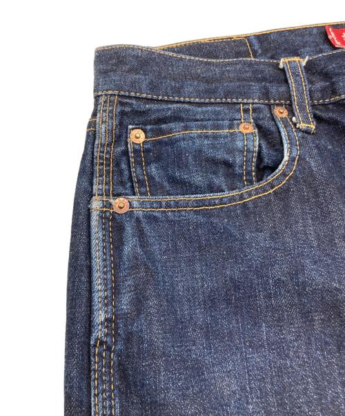 LEVI'S（リーバイス）LEVI'S (リーバイス) eYe COMME des GARCONS JUNYAWATANABE MAN (アイ コム デ ギャルソン ジュンヤ ワタナベ マン) クロップドペインターデニムパンツ インディゴ サイズ:Mの古着・服飾アイテム