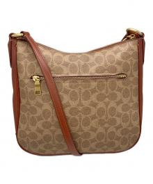 COACH（コーチ）の古着「チェイスクロスボディショルダーバッグ」｜ブラウン