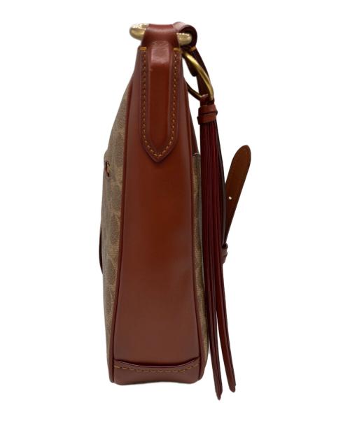 COACH（コーチ）COACH (コーチ) チェイスクロスボディショルダーバッグ ブラウンの古着・服飾アイテム