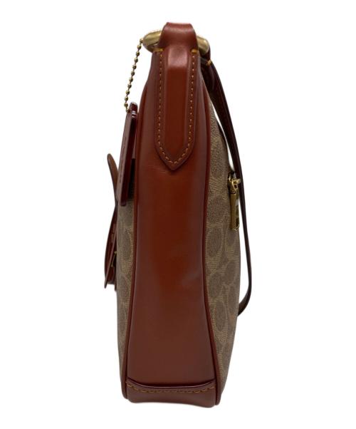 COACH（コーチ）COACH (コーチ) チェイスクロスボディショルダーバッグ ブラウンの古着・服飾アイテム