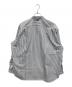 DAIWA PIER39 (ダイワ ピア39) TECH REGULAR COLLAR SHIRT L/S STRIPE ブルー×ホワイト サイズ:L 未使用品：12000円