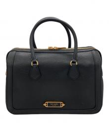Kate Spade（ケイトスペード）の古着「グラマシー ミディアム サッチェル」｜ブラック