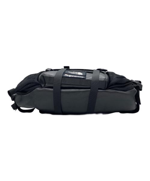 SUPREME（シュプリーム）Supreme (シュプリーム) THE NORTH FACE (ザ ノース フェイス) Leather Mountain Waist Bag ブラックの古着・服飾アイテム