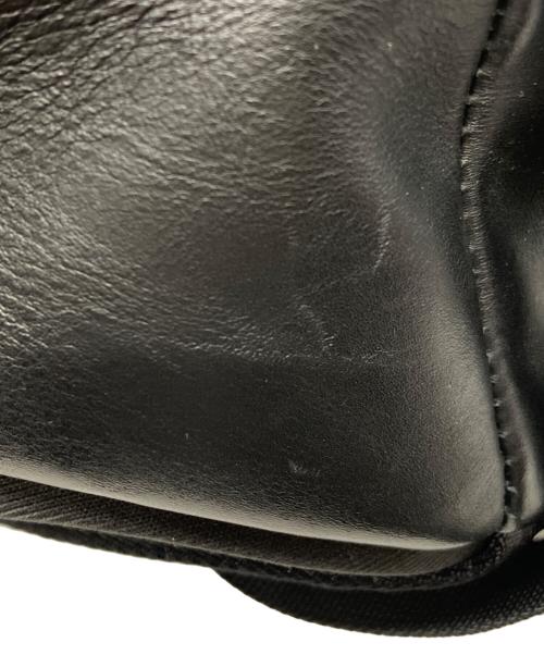 SUPREME（シュプリーム）Supreme (シュプリーム) THE NORTH FACE (ザ ノース フェイス) Leather Mountain Waist Bag ブラックの古着・服飾アイテム