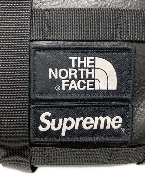 SUPREME（シュプリーム）Supreme (シュプリーム) THE NORTH FACE (ザ ノース フェイス) Leather Mountain Waist Bag ブラックの古着・服飾アイテム