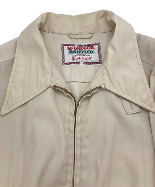 McGREGOR（マックレガー）McGREGOR (マックレガー) ドリズラージャケット アイボリー サイズ:SIZE 42の古着・服飾アイテム