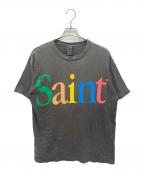 SAINT MICHAELセントマイケル）の古着「Coloful Saint Tee」｜ブラック