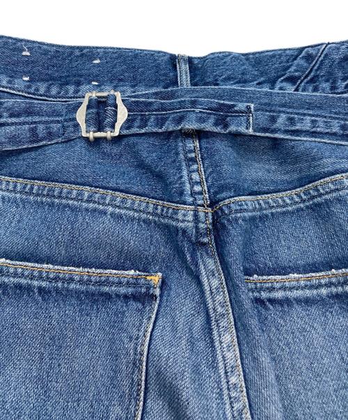 Demi-Luxe Beams（デミルクス ビームス）Demi-Luxe BEAMS (デミルクス ビームス) upper hights (アッパーハイツ) THE OLIVIA デニムパンツ インディゴ サイズ:SIZE 22の古着・服飾アイテム