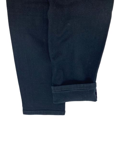 RALPH LAUREN Purple Label（ラルフ ローレン パープル レーベル）RALPH LAUREN PURPLE LABEL (ラルフ ローレン パープル レーベル) ストレッチデニムパンツ ブラック サイズ:SIZE 27の古着・服飾アイテム