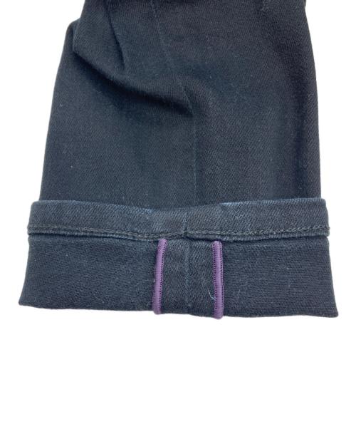 RALPH LAUREN Purple Label（ラルフ ローレン パープル レーベル）RALPH LAUREN PURPLE LABEL (ラルフ ローレン パープル レーベル) ストレッチデニムパンツ ブラック サイズ:SIZE 27の古着・服飾アイテム
