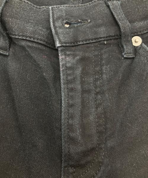 RALPH LAUREN Purple Label（ラルフ ローレン パープル レーベル）RALPH LAUREN PURPLE LABEL (ラルフ ローレン パープル レーベル) ストレッチデニムパンツ ブラック サイズ:SIZE 27の古着・服飾アイテム
