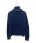 POLO RALPH LAUREN (ポロ・ラルフローレン) リブニットコットンフルジップセーター ネイビー サイズ:S：10000円