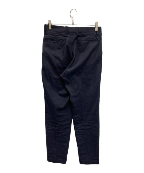 COMOLI（コモリ）COMOLI (コモリ) リネンウール 2タックパンツ ネイビー サイズ:SIZE 1の古着・服飾アイテム
