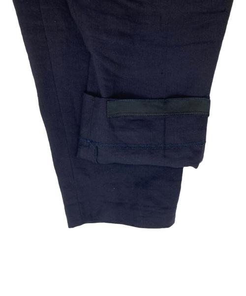 COMOLI（コモリ）COMOLI (コモリ) リネンウール 2タックパンツ ネイビー サイズ:SIZE 1の古着・服飾アイテム