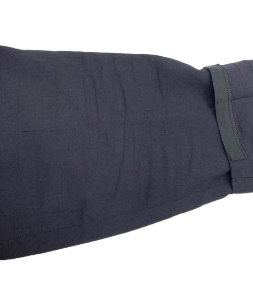 COMOLI（コモリ）COMOLI (コモリ) リネンウール 2タックパンツ ネイビー サイズ:SIZE 1の古着・服飾アイテム