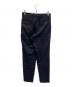 COMOLI (コモリ) リネンウール 2タックパンツ ネイビー サイズ:SIZE 1：10000円
