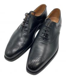 Crockett & Jones（クロケット＆ジョーンズ）の古着「ウィングチップシューズ」｜ブラック