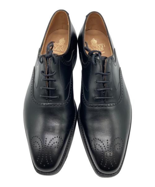 Crockett & Jones（クロケット＆ジョーンズ）Crockett & Jones (クロケット＆ジョーンズ) ウィングチップシューズ ブラック サイズ:6　1/2の古着・服飾アイテム