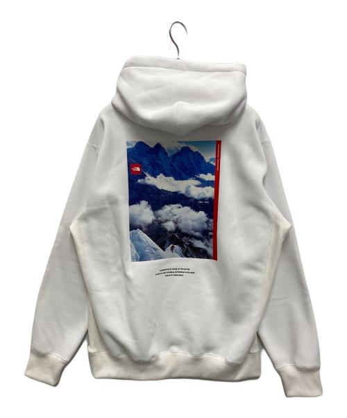 THE NORTH FACE（ザ ノース フェイス）THE NORTH FACE (ザ ノース フェイス) 30th Nuptse Sweat Hoodie ホワイト サイズ:M 未使用品の古着・服飾アイテム