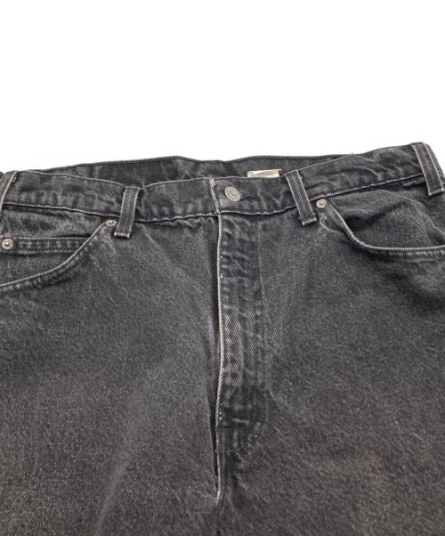 LEVI'S（リーバイス）LEVI'S (リーバイス) 後染め550デニムパンツ ブラック サイズ:SIZE W34の古着・服飾アイテム