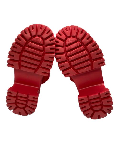YELLO（イエロ）YELLO (イエロ) SANGO PLATFORM TONGS SANDALS レッド サイズ:Ｌの古着・服飾アイテム