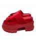YELLO (イエロ) SANGO PLATFORM TONGS SANDALS レッド サイズ:Ｌ：10000円