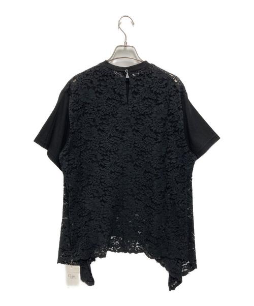 cygne（シーニュ）cygne (シーニュ) バッグレーストップス Jos ブラック サイズ:FREE 未使用品の古着・服飾アイテム