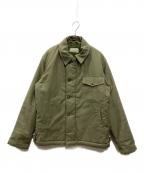 F.O.B FACTORYエフオービー ファクトリー）の古着「MOLESKIN RIDING JKT」｜グリーン