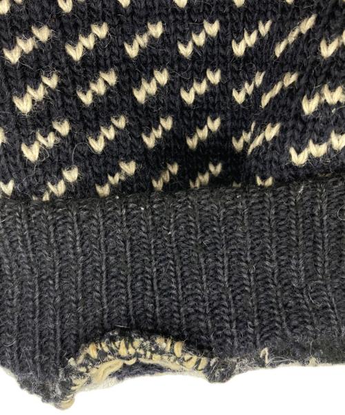 L.L.Bean（エルエルビーン）L.L.Bean (エルエルビーン) 【古着】Birds Eye Sweater ネイビー×ホワイト サイズ:XXLの古着・服飾アイテム