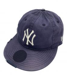 New Era×MINNANO（ニューエラ×ミンナノ）の古着「M/L CAP」｜ネイビー