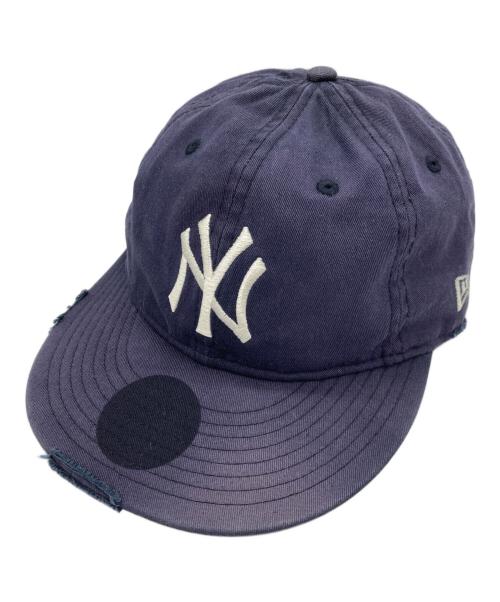 New Era（ニューエラ）New Era (ニューエラ) MINNANO (ミンナノ) M/L CAP ネイビーの古着・服飾アイテム