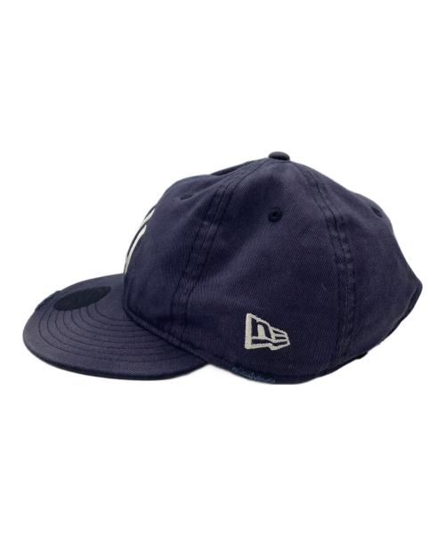 New Era（ニューエラ）New Era (ニューエラ) MINNANO (ミンナノ) M/L CAP ネイビーの古着・服飾アイテム