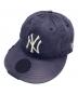New Era（ニューエラ）の古着「M/L CAP」｜ネイビー