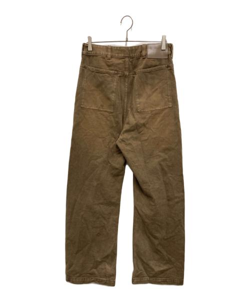 entire studios（エンタイアスタジオ）entire studios (エンタイアスタジオ) GEM JEANS ブラウン サイズ:Sの古着・服飾アイテム