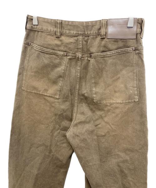 entire studios（エンタイアスタジオ）entire studios (エンタイアスタジオ) GEM JEANS ブラウン サイズ:Sの古着・服飾アイテム