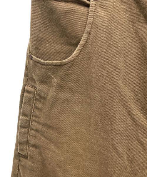 entire studios（エンタイアスタジオ）entire studios (エンタイアスタジオ) GEM JEANS ブラウン サイズ:Sの古着・服飾アイテム