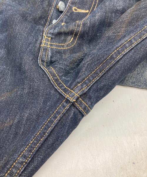THUG CLUB（サグ クラブ）THUG CLUB (サグ クラブ) BURN DOWN DENIM PANTS インディゴ サイズ:3の古着・服飾アイテム