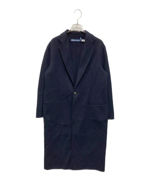 POLO RALPH LAUREN（ポロ・ラルフローレン）POLO RALPH LAUREN (ポロ・ラルフローレン) ダブルフェイスド ウール コート ネイビー サイズ:XXS 未使用品の古着・服飾アイテム