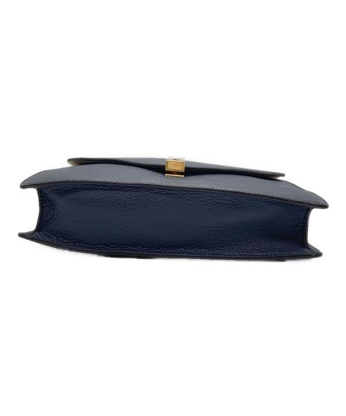 POLO RALPH LAUREN（ポロ・ラルフローレン）POLO RALPH LAUREN (ポロ・ラルフローレン) Polo ID レザー チェーン ウォレット & バッグ ネイビーの古着・服飾アイテム