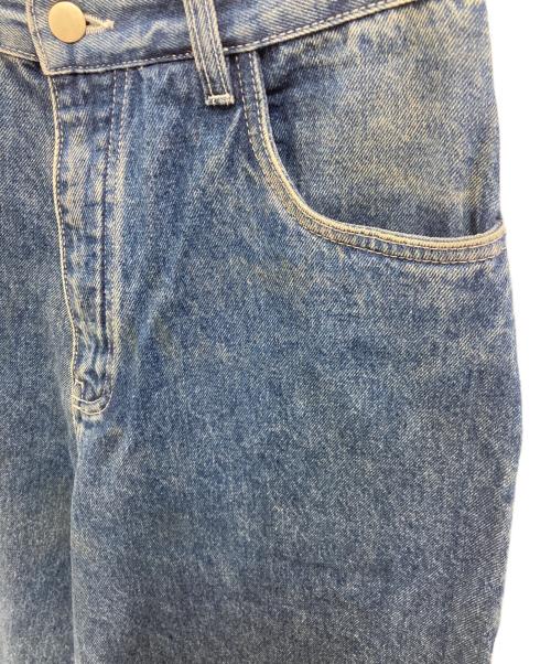 STUDIO NICHOLSON（スタジオ ニコルソン）STUDIO NICHOLSON (スタジオ ニコルソン) クロップドデニムパンツ インディゴ サイズ:Sの古着・服飾アイテム