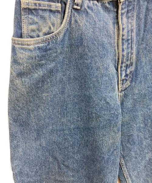 STUDIO NICHOLSON（スタジオ ニコルソン）STUDIO NICHOLSON (スタジオ ニコルソン) クロップドデニムパンツ インディゴ サイズ:Sの古着・服飾アイテム