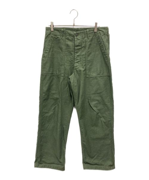 orSlow（オアスロウ）orSlow (オアスロウ) ベイカーパンツ オリーブ サイズ:Lの古着・服飾アイテム