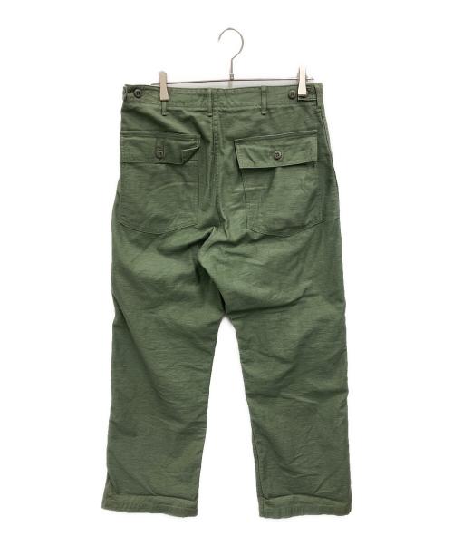 orSlow（オアスロウ）orSlow (オアスロウ) ベイカーパンツ オリーブ サイズ:Lの古着・服飾アイテム