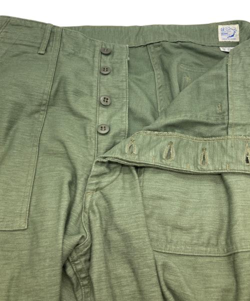 orSlow（オアスロウ）orSlow (オアスロウ) ベイカーパンツ オリーブ サイズ:Lの古着・服飾アイテム