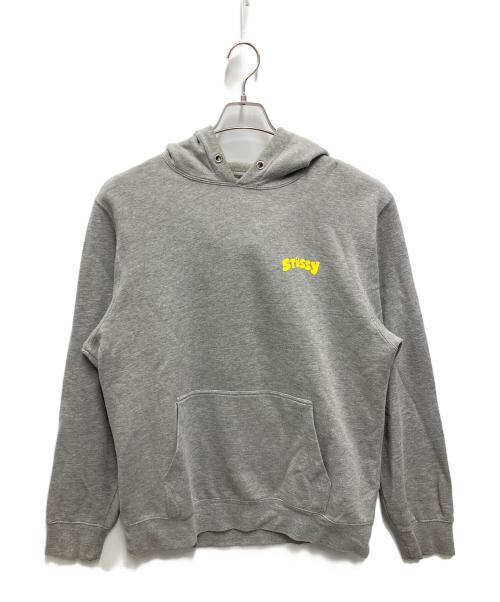 stussy（ステューシー）stussy (ステューシー) INCREASE The Peaceプルオーバーパーカー グレー サイズ:Lの古着・服飾アイテム