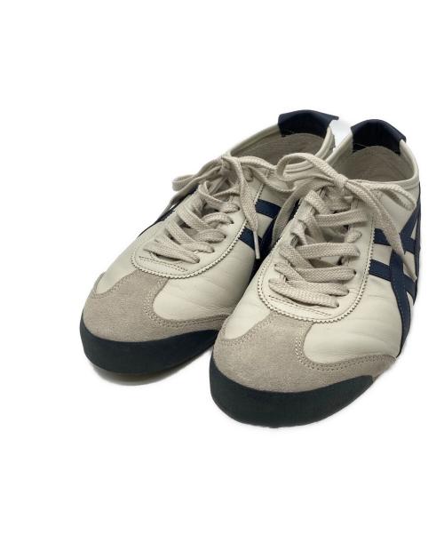 Onitsuka Tiger（オニツカタイガー）Onitsuka Tiger (オニツカタイガー) ローカットスニーカー ホワイト サイズ:27.5の古着・服飾アイテム