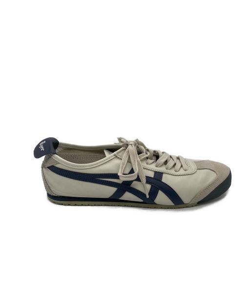 Onitsuka Tiger（オニツカタイガー）Onitsuka Tiger (オニツカタイガー) ローカットスニーカー ホワイト サイズ:27.5の古着・服飾アイテム