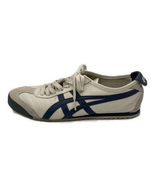Onitsuka Tiger（オニツカタイガー）Onitsuka Tiger (オニツカタイガー) ローカットスニーカー ホワイト サイズ:27.5の古着・服飾アイテム