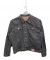 GUESS（ゲス）の古着「2nd ステッチデニムジャケット」｜ブラック
